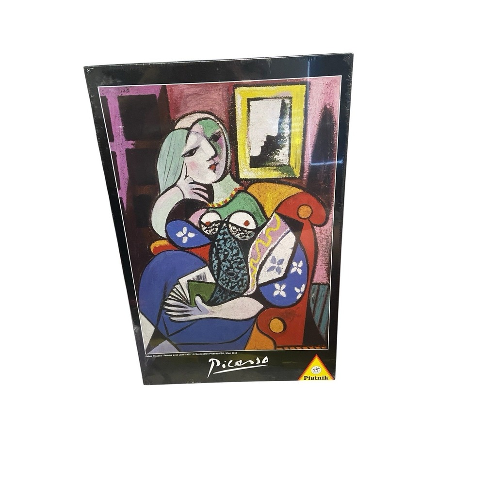 Pablo Picasso‎ Femme avec Livre  1000 Pc Jigsaw Puzzle Piatnik NEW SEALED